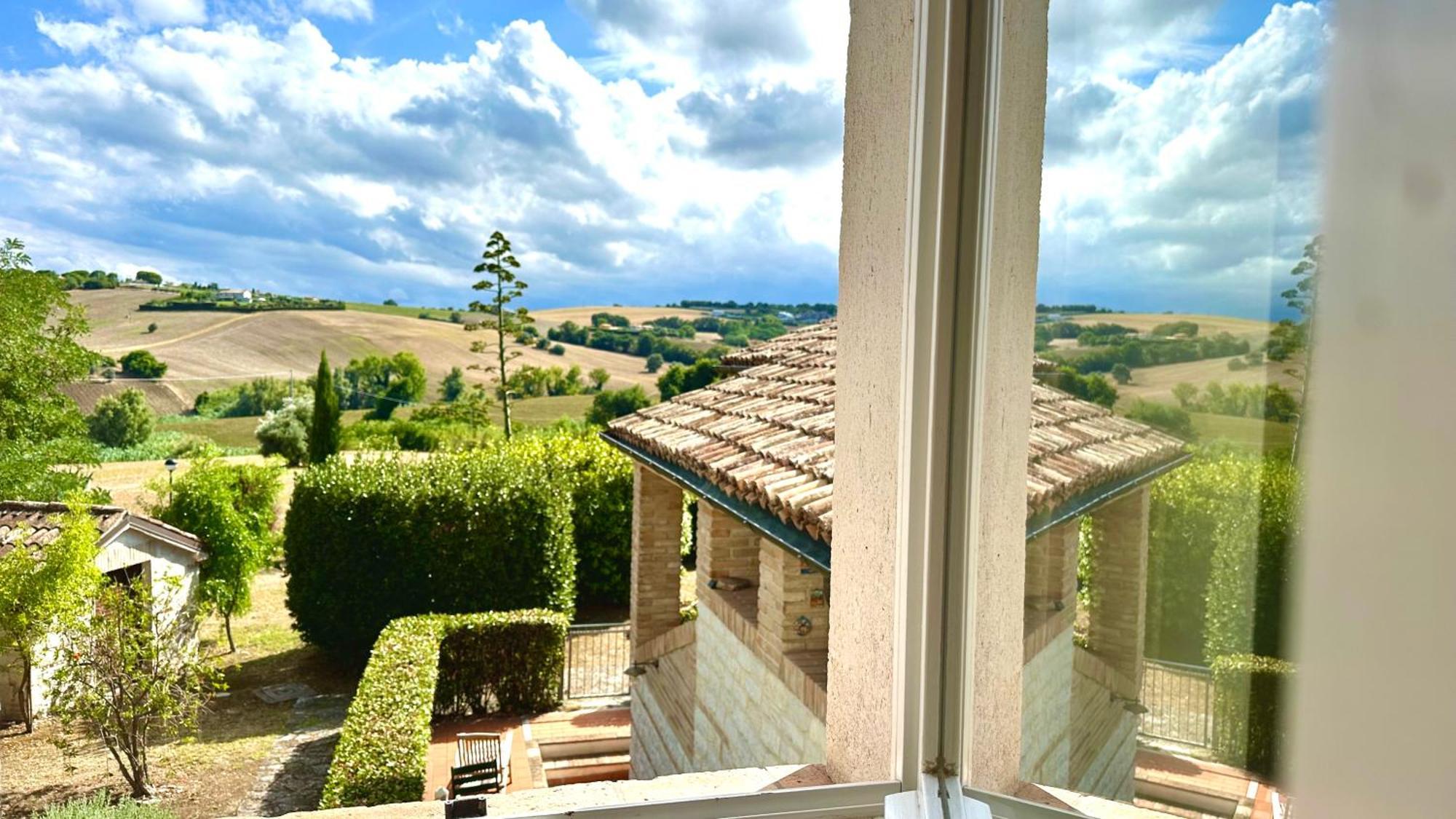 S214 - Sirolo, Trilocale Con Giardino In Zona Tranquilla Apartment Exterior photo