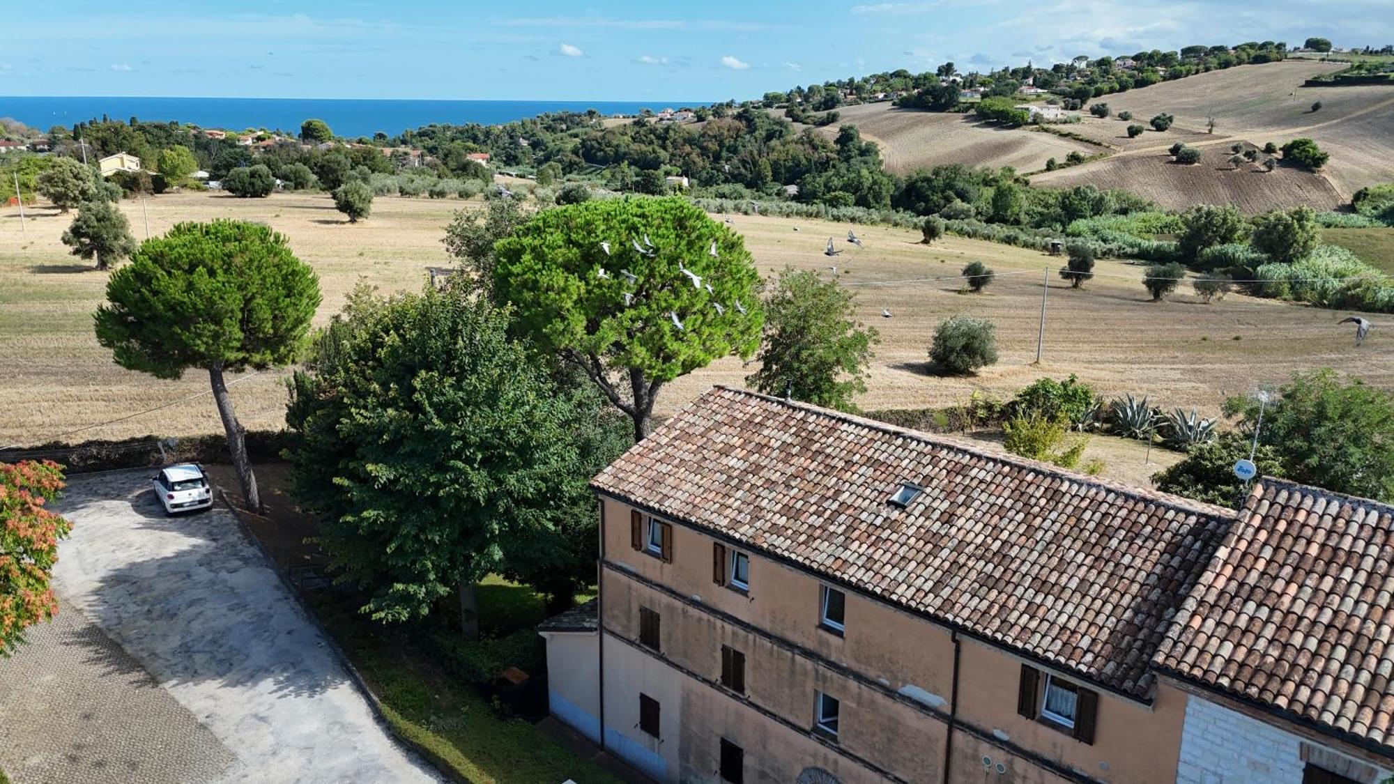 S214 - Sirolo, Trilocale Con Giardino In Zona Tranquilla Apartment Exterior photo